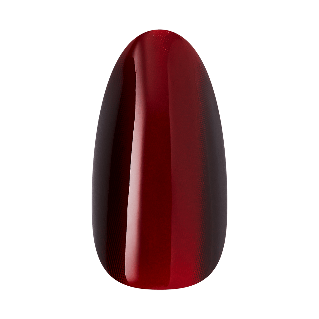 Kiss Core Magnetic Press On Fake Glue Nails - Apple Blossom | Magnetic, Red, Medium, Almond official pack