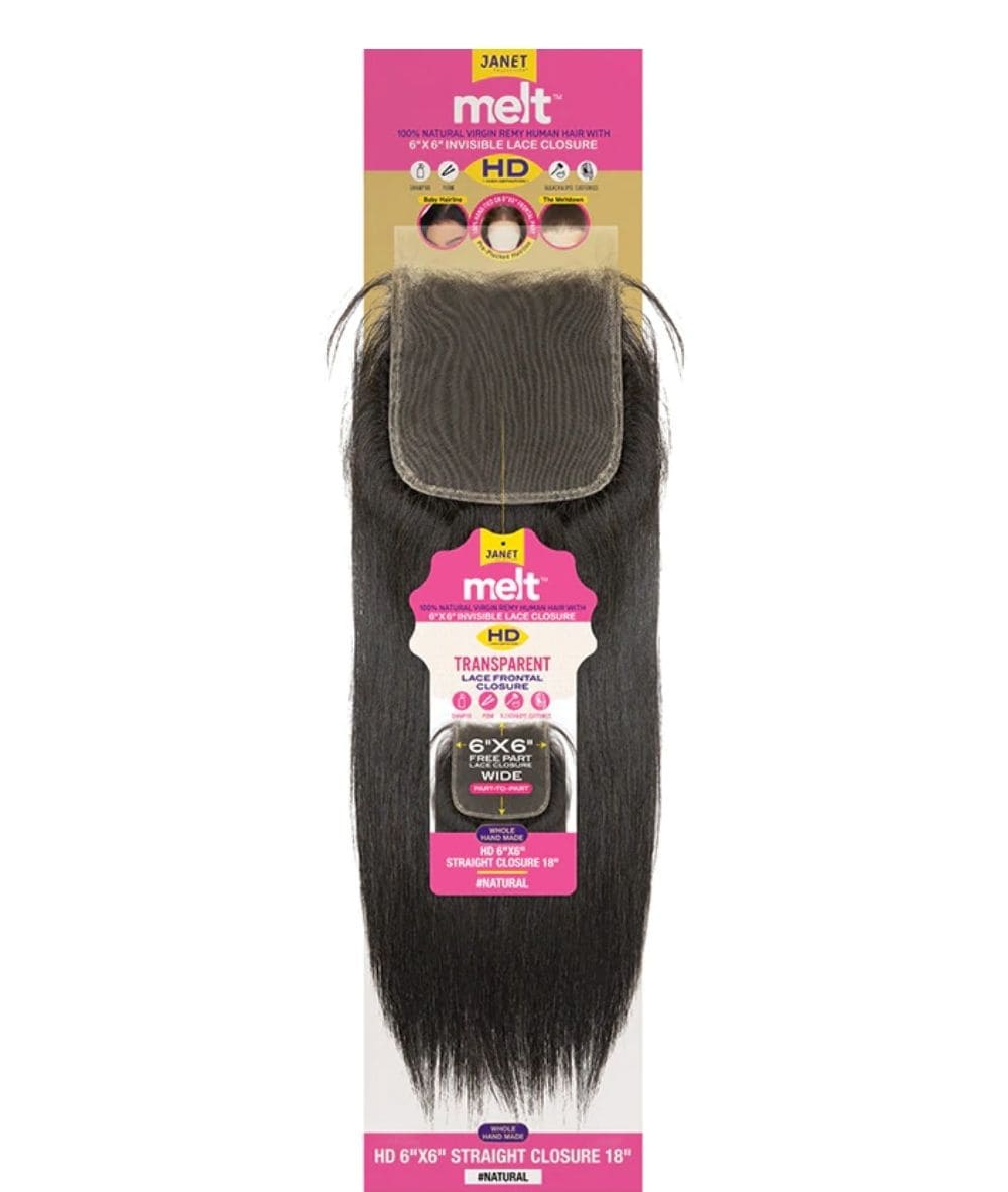 Janet Melt 6X6 Closure S12"