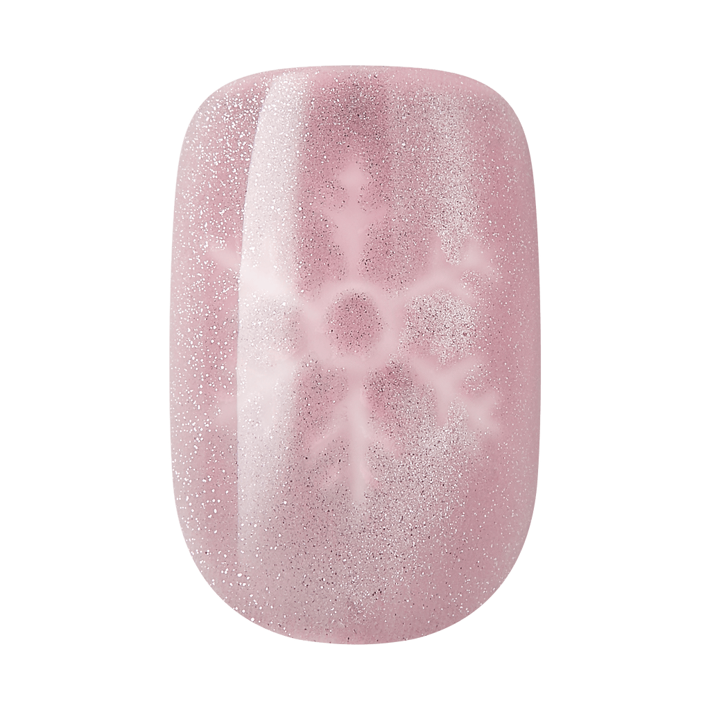 Kiss Voguish Fantasy Holiday Press On Glue Nails - Frosty Delights official pack