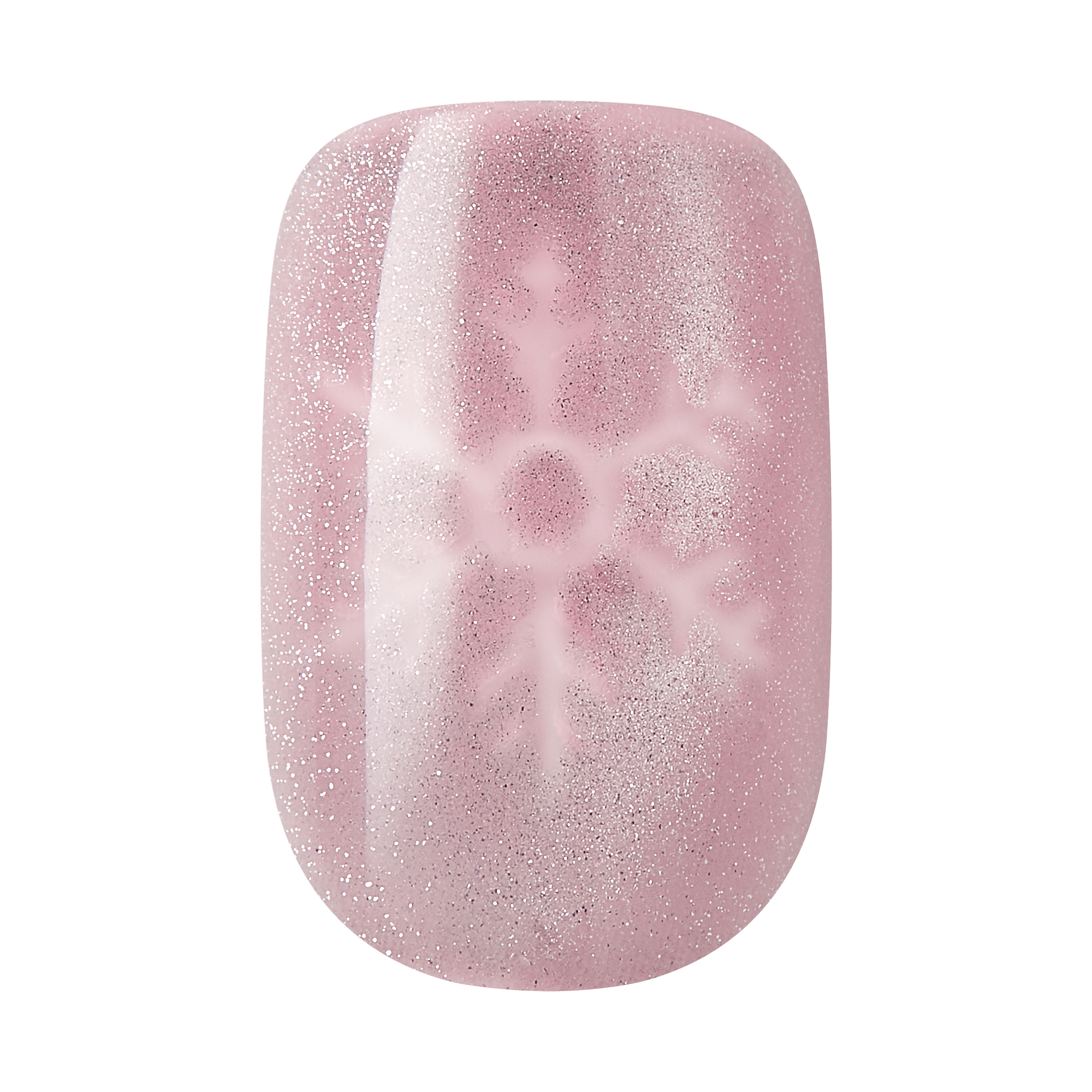 Kiss Voguish Fantasy Holiday Press On Glue Nails - Frosty Delights official pack