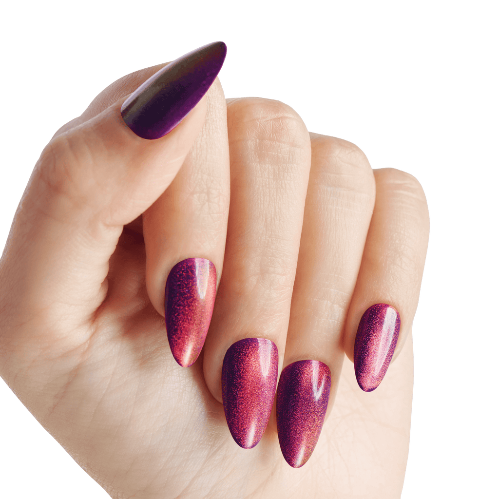 Kiss Products Gel Fantasy Magnetic Fake Nails - Stream - 31ct — official pack photo FMA07 (66a25d85135d6c9151a4989e47893f1c96d2d718.png) from kiss