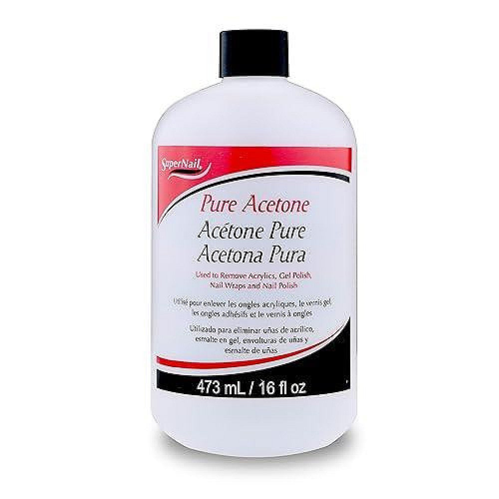 Super Nail Pure Acetone 4oz