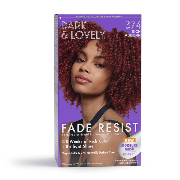 Dark & Lovely Fade Resist Hair Color 374 Rich Auburn 374