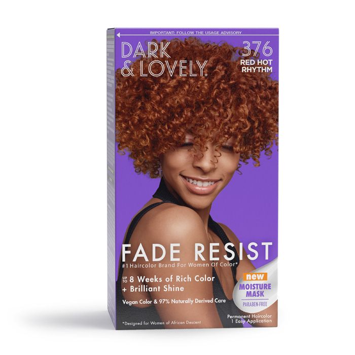 Dark & Lovely Fade Resist Hair Color 376 Red Hot Rhythm 376