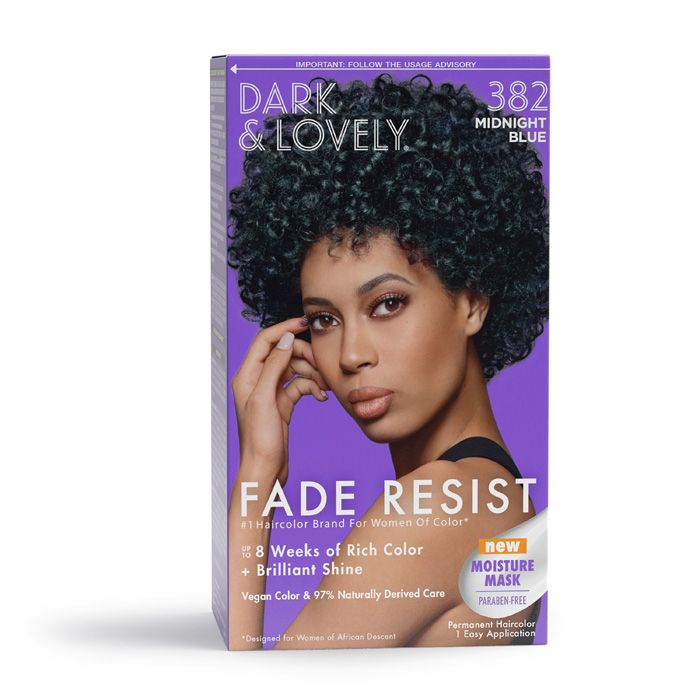 Dark & Lovely Fade Resist Hair Color 382 Midnight Blue 382
