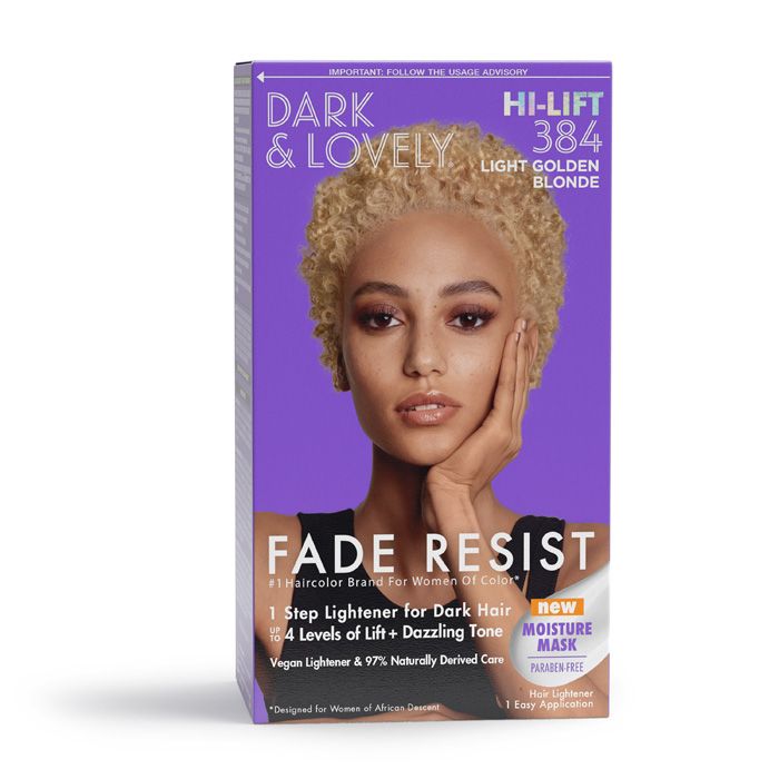 Dark & Lovely Fade Resist Hair Color 384 Light Golden Blonde 384