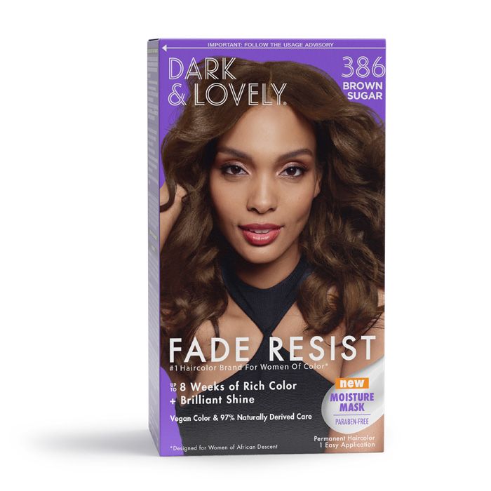 Dark & Lovely Fade Resist Hair Color 386 Brown Sugar 386