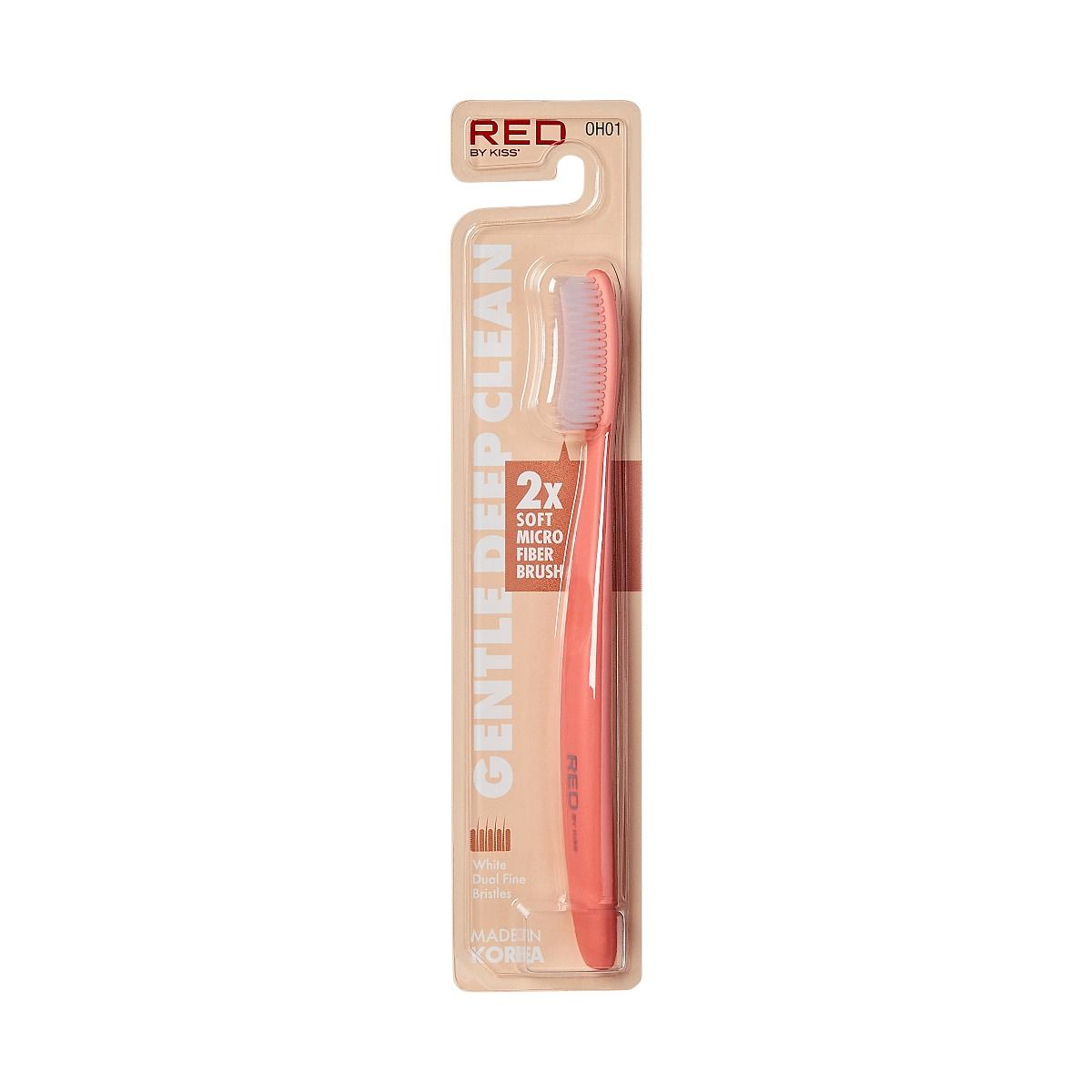 Red By Kiss Gentle Deeo Clean Tooth Brush OH01