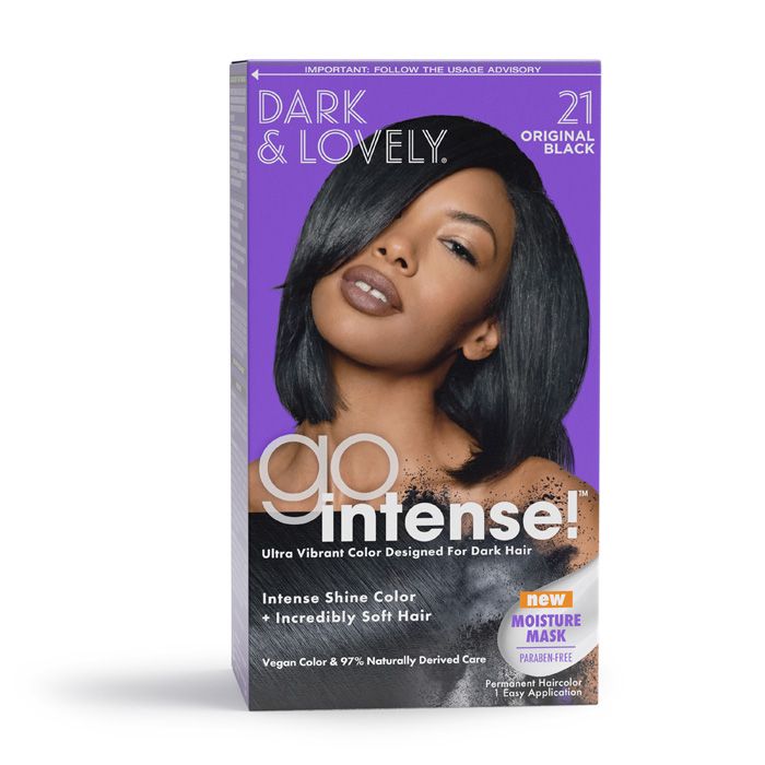 Dark & Lovely Go Intense Hair Color 21 Original Black 21