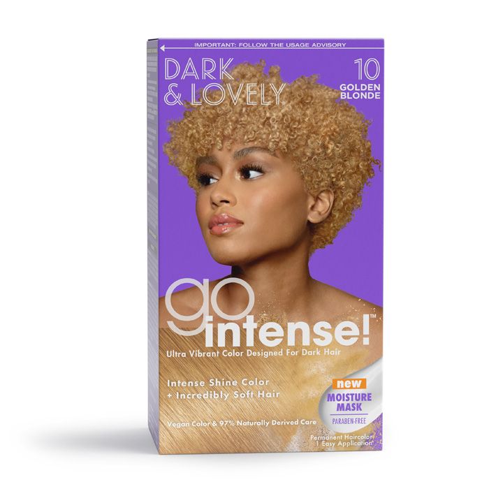 Dark & Lovely Go Intense Hair Color 10 Golden Blonde 10