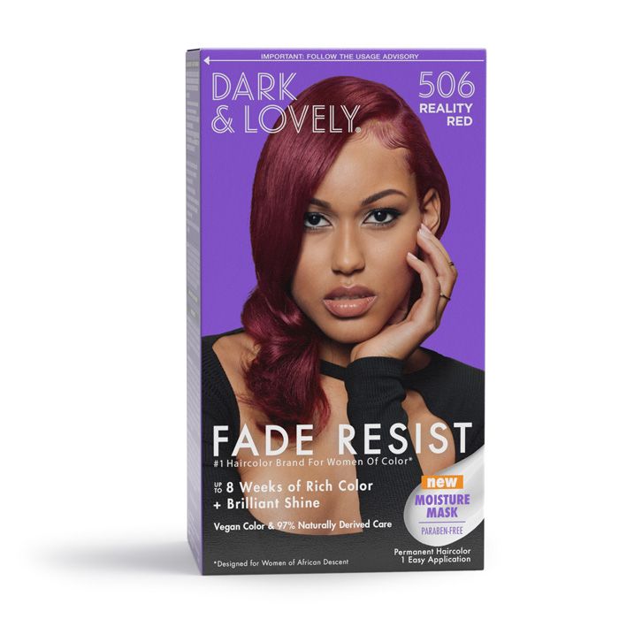 Dark & Lovely Fade Resist Hair Color 506 Reality Red 506