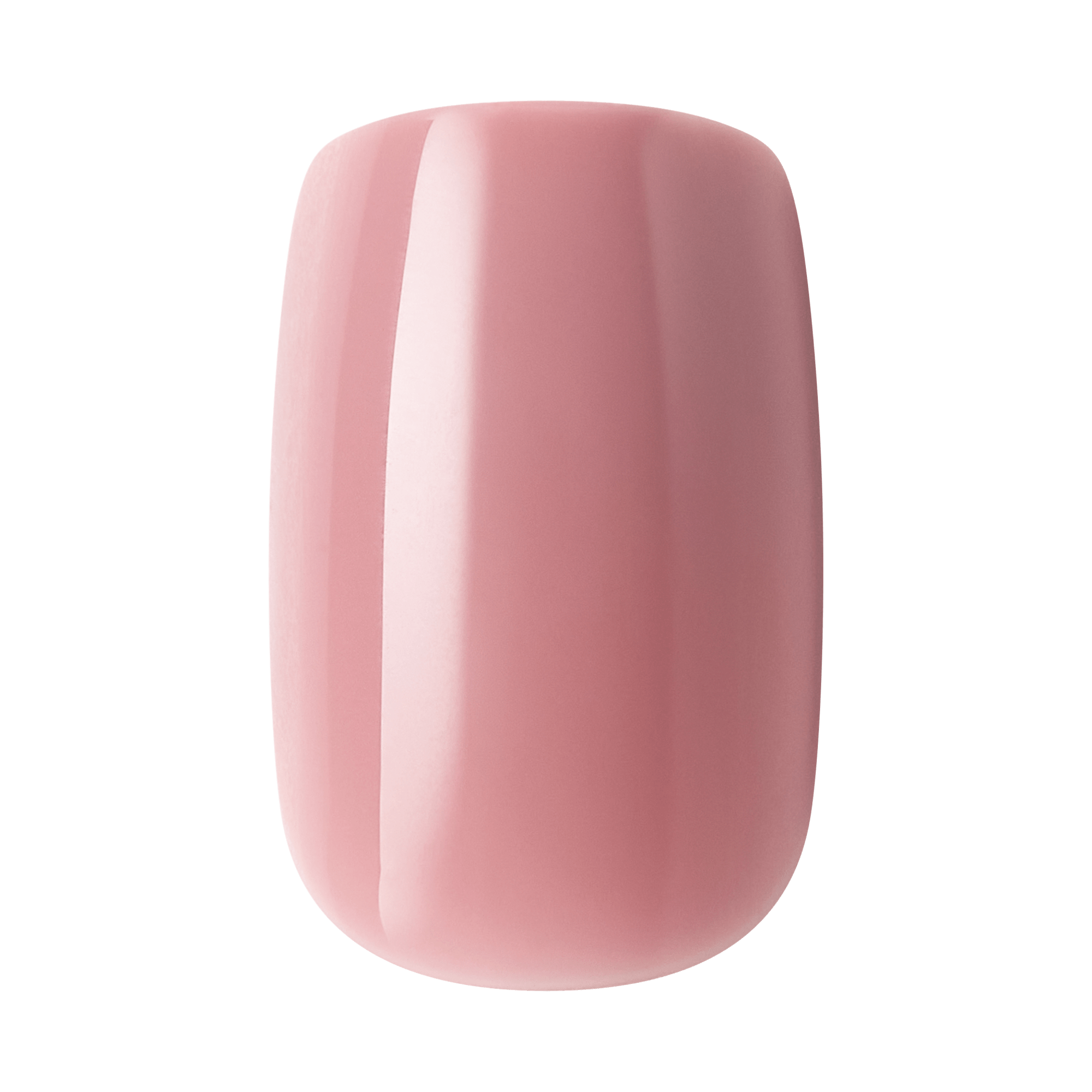 Kiss Core Color Press On Fake Glue Nails - Felicity | Solid, Pink, Short, Squoval official pack