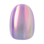 Kiss Glam Embellished Press On Fake Glue Nails - One n Only | Design, Pink & Purple, Short, Round official pack