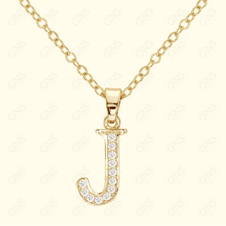 GNS - Initial Necklace Gold