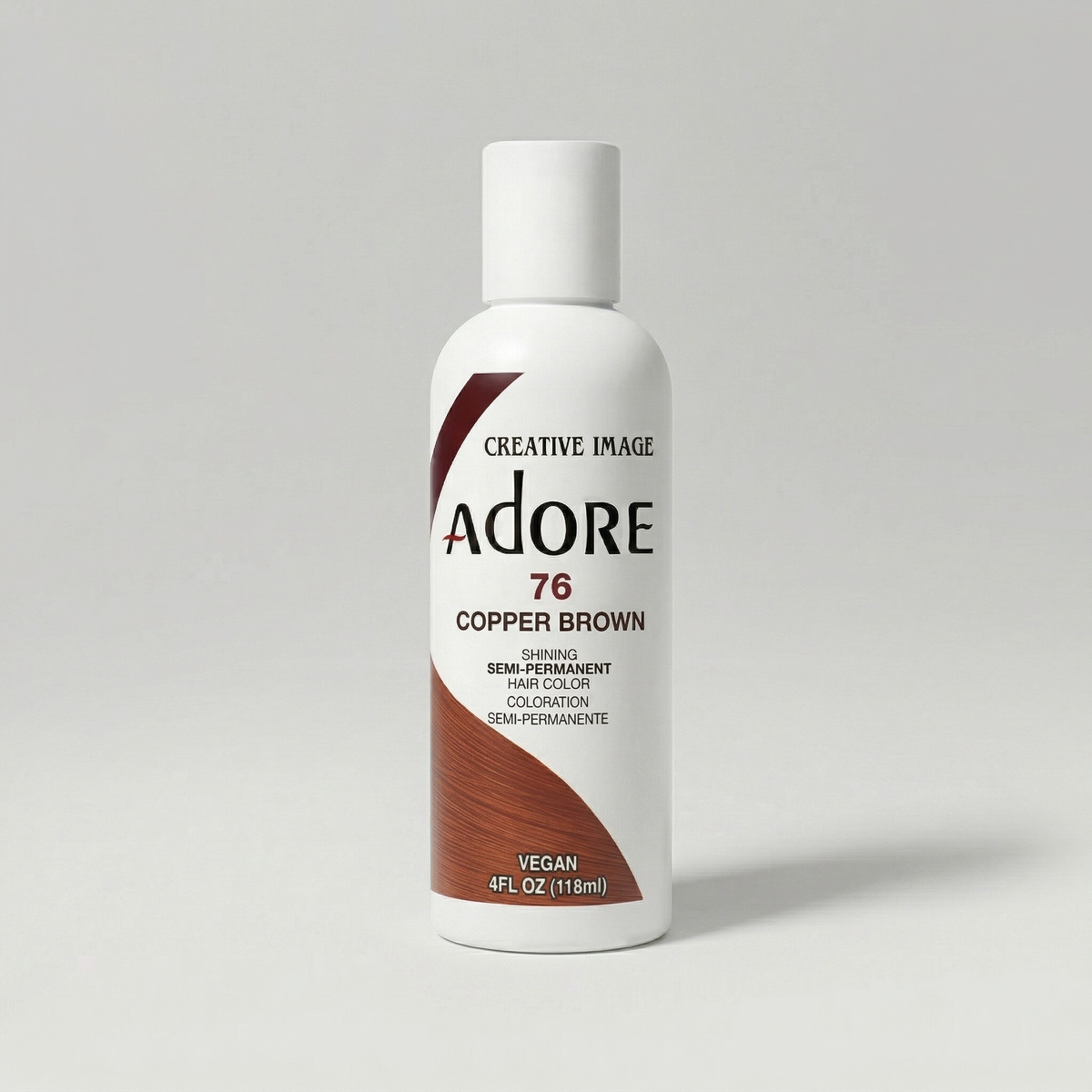 Adore Semi-Permanent Hair Color 76 Copper Brown 76