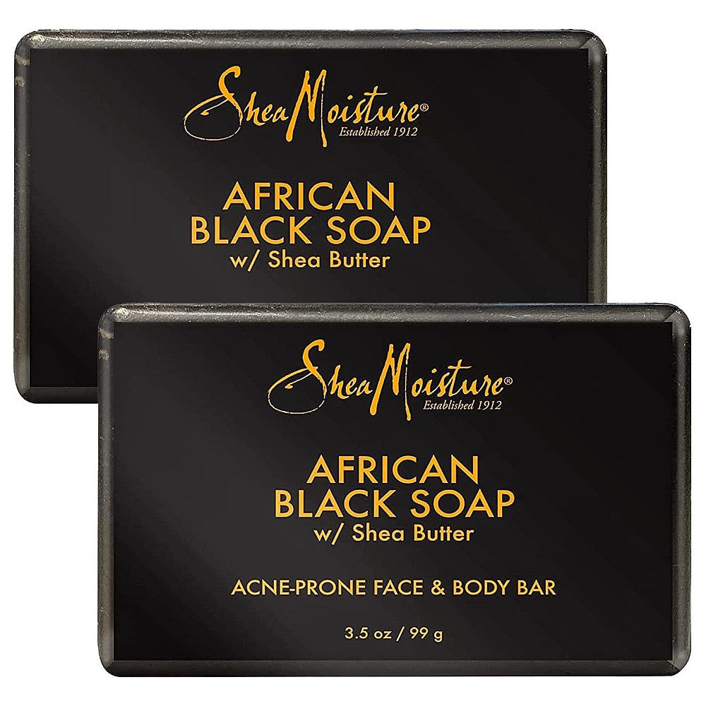 Shea Moisture African Black Soap 3.5 Oz *