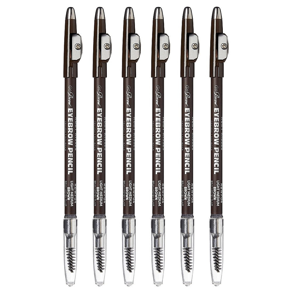 RK Go Brow Eyebrow Pencil Light Medium Brown