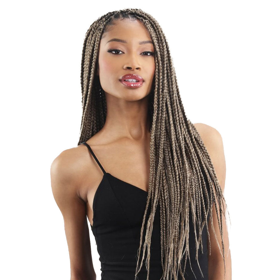 3X FREETRESS BRAID 301PRE-STRETCHED NT 28in. TSILVER