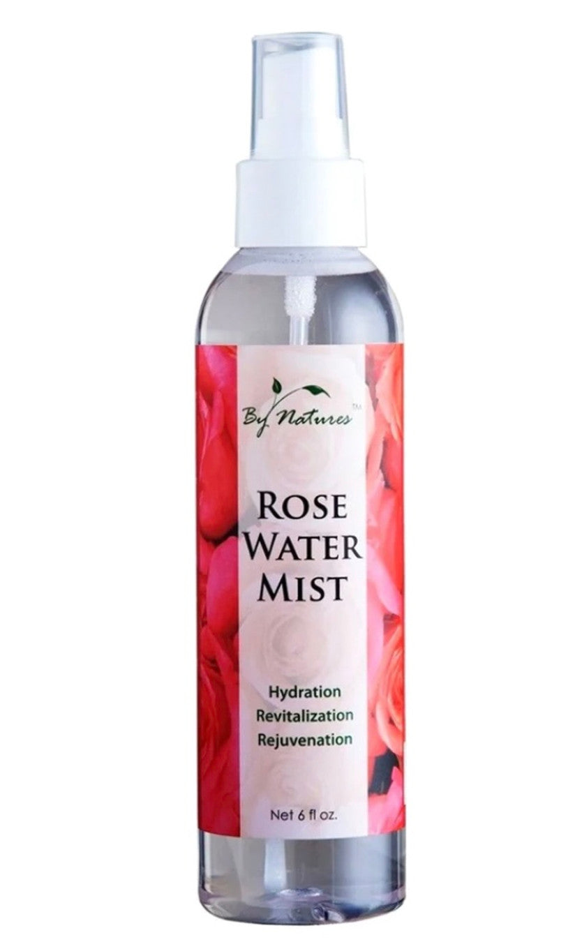 By Natures Rose Water Mist 6oz