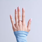Kiss Glam 3D & Jewel Press On Fake Glue Nails  - Breeze of Bliss | Design, Pink, Medium, Almond official pack