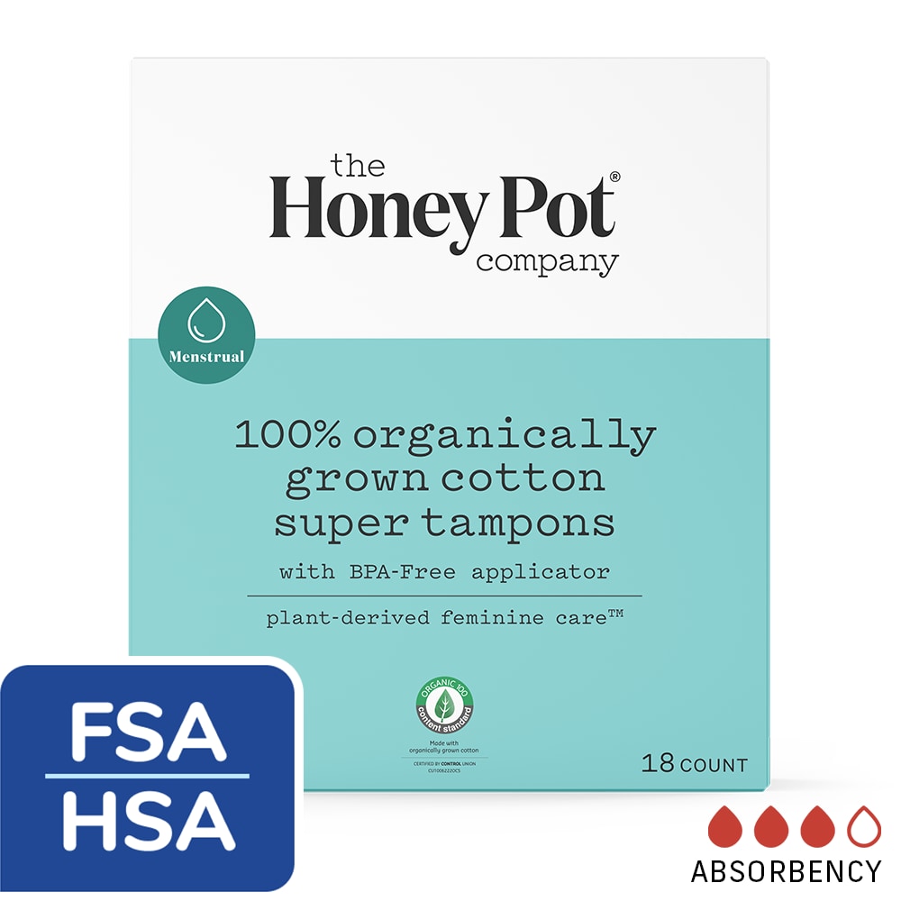 The Honey Pot Super Tampons*