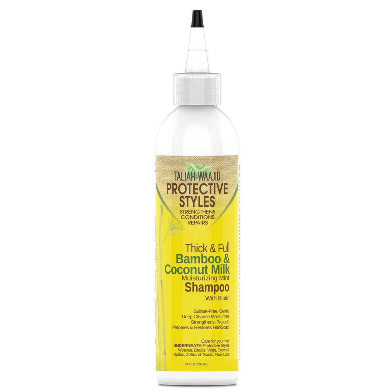 Taliah Waajid Thick & Full Bamboo & Coconut Milk Shampoo 8oz *