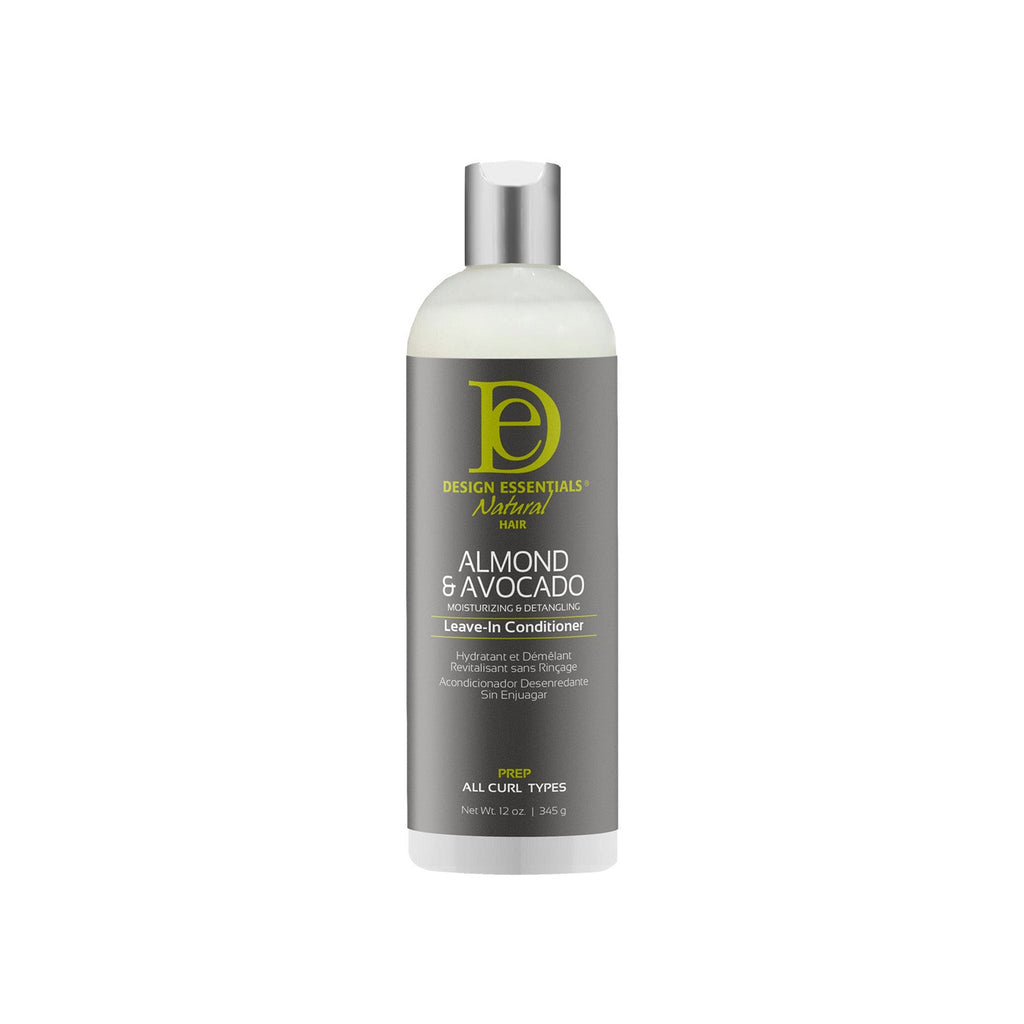Design Essentials Almond Avocado Leave In Conditioner - 12oz — official pack photo 43113 (AA-LeaveInConditioner-12oz-FRONT-WO-0523_1500x1500_0872df05-0aa0-40fb-8f5b-d30d6483bd02.jpg) from designessentials.com