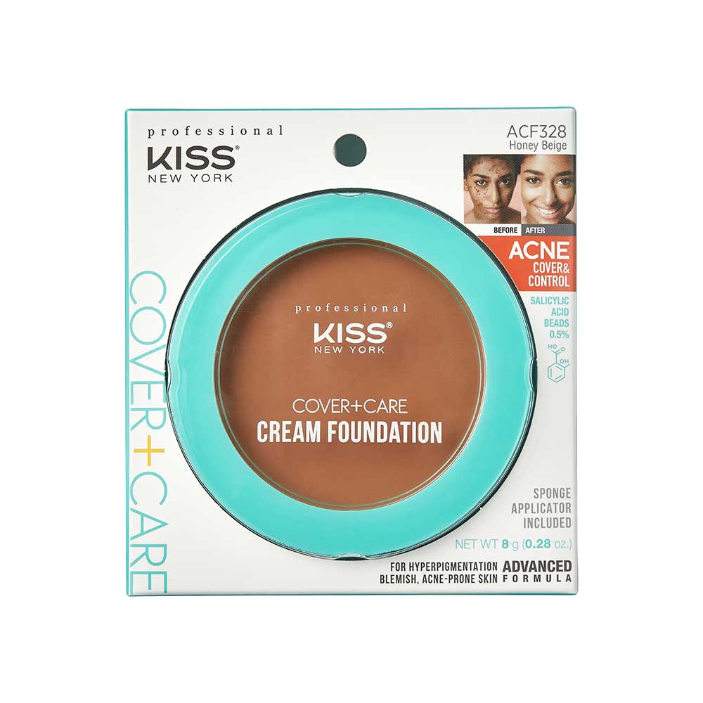 Kiss Cover+Care Cream Foundation ACF328