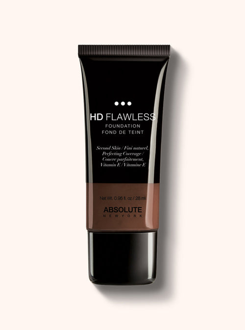 Absolute New York HD Flawless Fluid Foundation AHDF12 Espresso — official pack AHDF12 from absolutenewyork.com