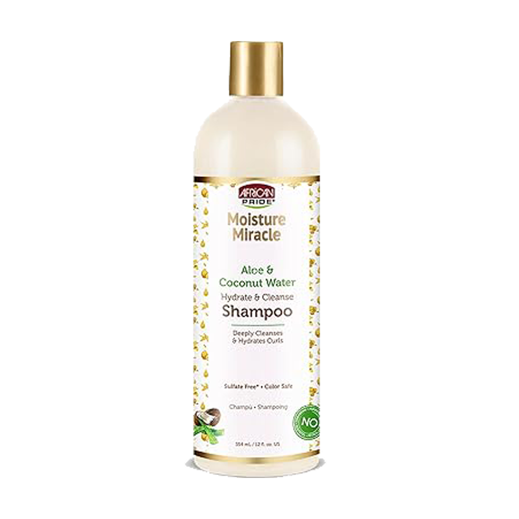 African Pride Moisture Miracle Aloe & Coconut Water Shampoo 12.0 oz — official pack photo 40044124 (Aloe_Coconut_Water_Shampoo_01.png) from strengthofnature.com