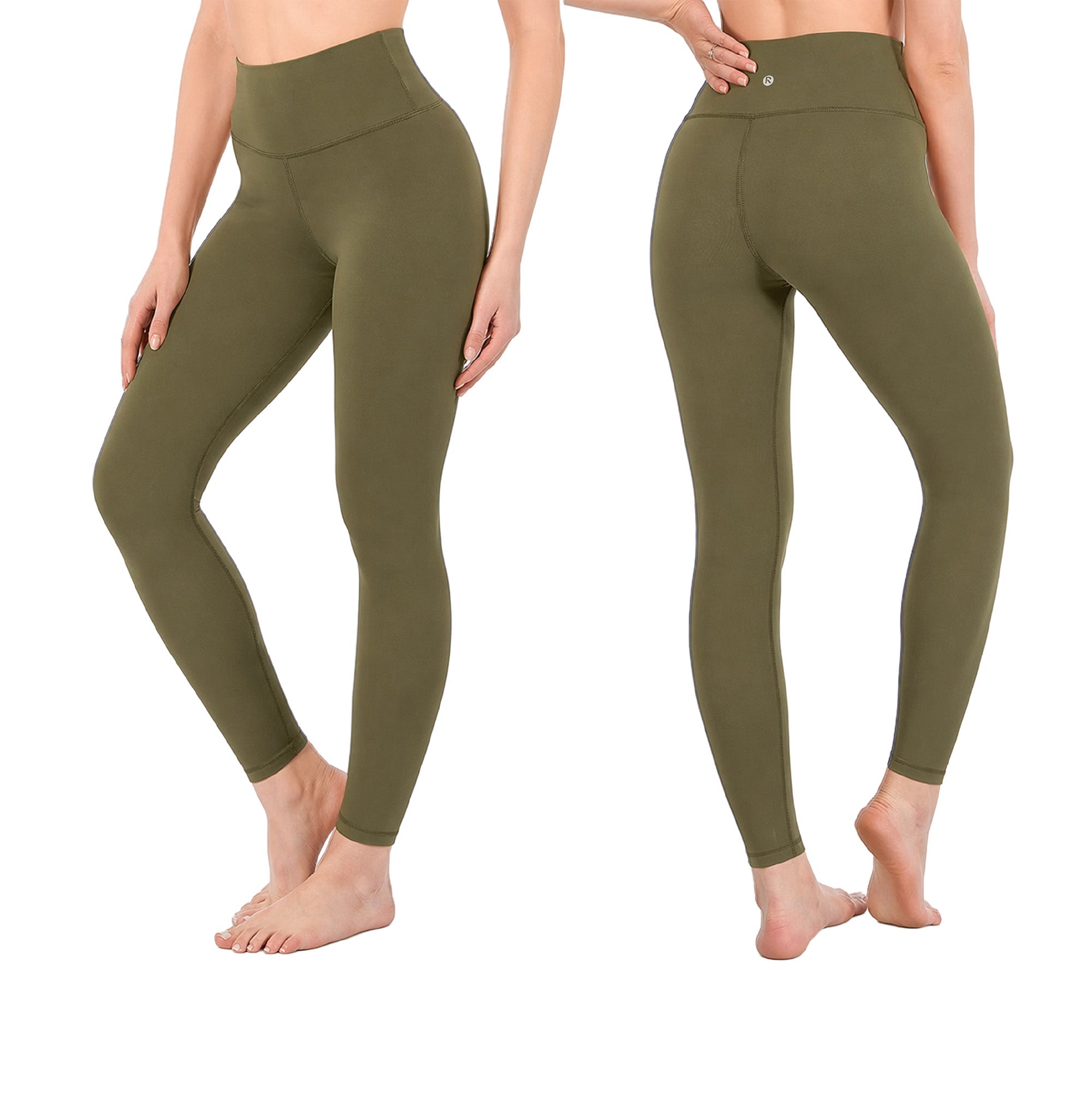 Arria Buttery Soft Sculpt & Smooth High-Waisted Premium Leggings - S / Olive official pack