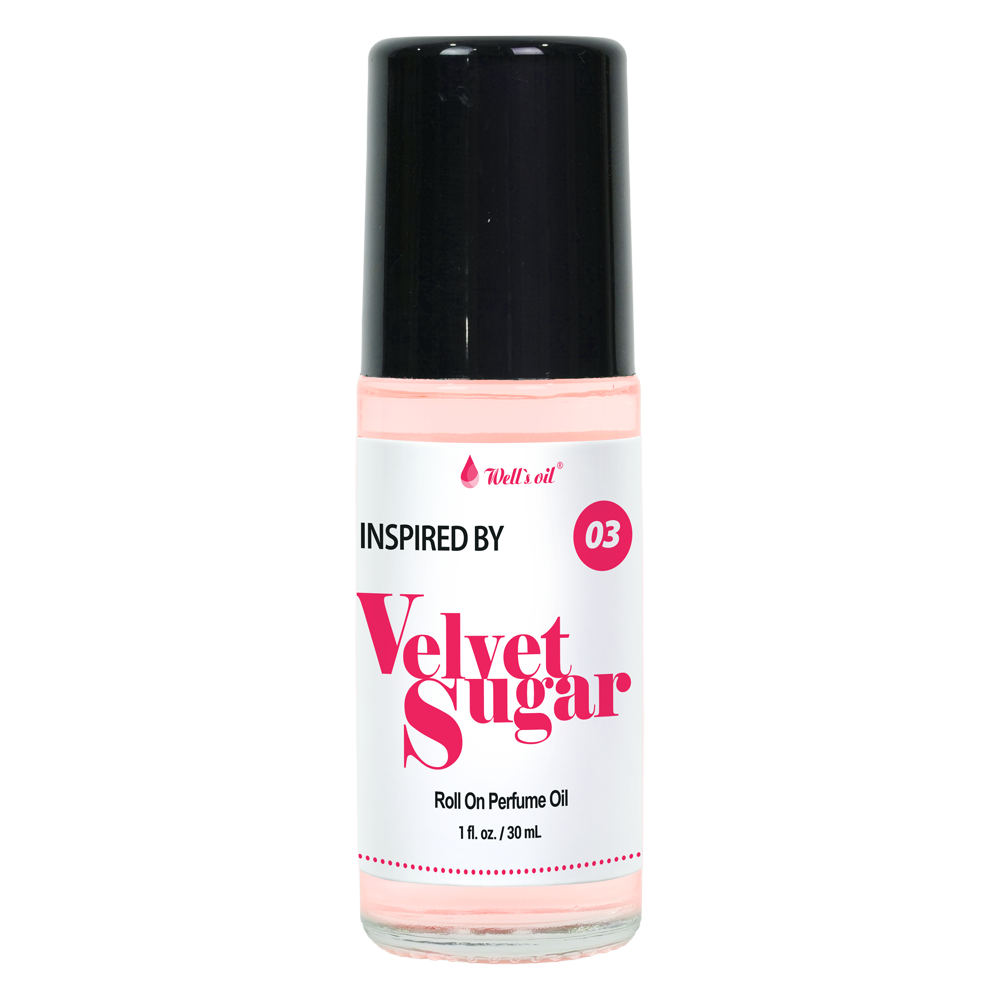 Wells Oil Premium Perfume Body Oil 1 oz Velvet Sugar BBR03E