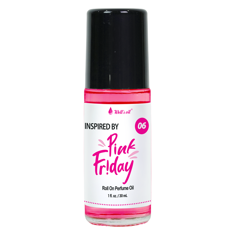Wells Oil Premium Perfume Body Oil 1 oz Pink Friday BBR06E