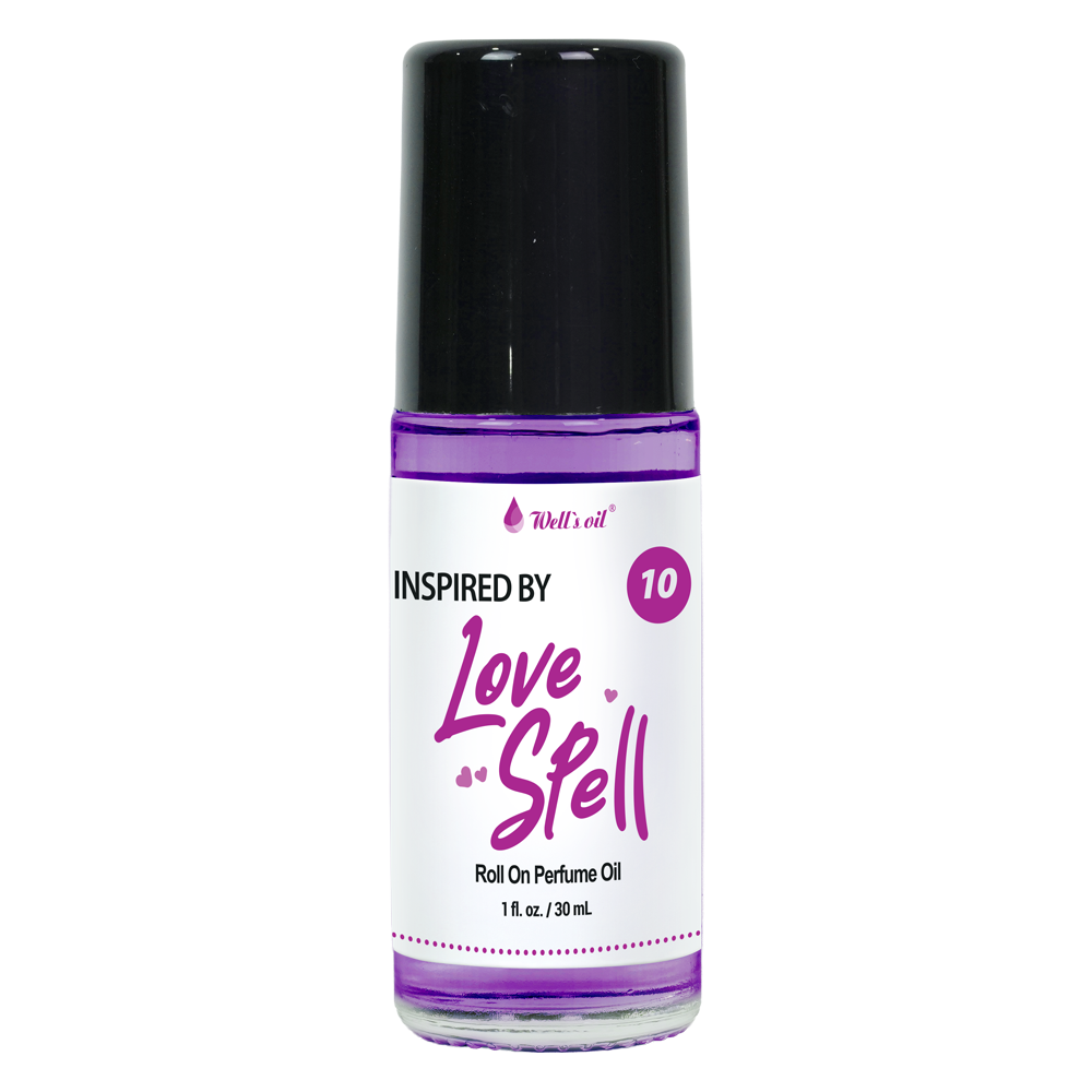 Wells Oil Premium Perfume Body Oil 1 oz Love Spell BBR10E