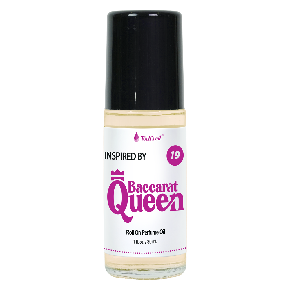 Wells Oil Premium Perfume Body Oil 1 oz Baccarat Queen BBR19E