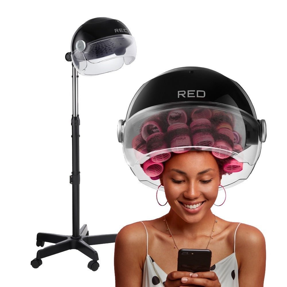 Red by Kiss 3000 Ceramic Stand Hood Dryer #BD21 — official pack BD21 from ivyusa.com