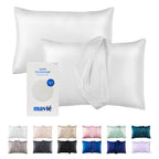 MAVIE Satin Pillowcase Set of 2 – Standard Size 20” x 26” official pack