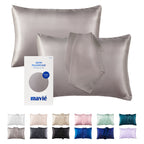 MAVIE Satin Pillowcase Set of 2 – Standard Size 20” x 26” official pack