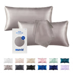 MAVIE Satin Pillowcase Set of 2 – King Size 20" x 36" official pack
