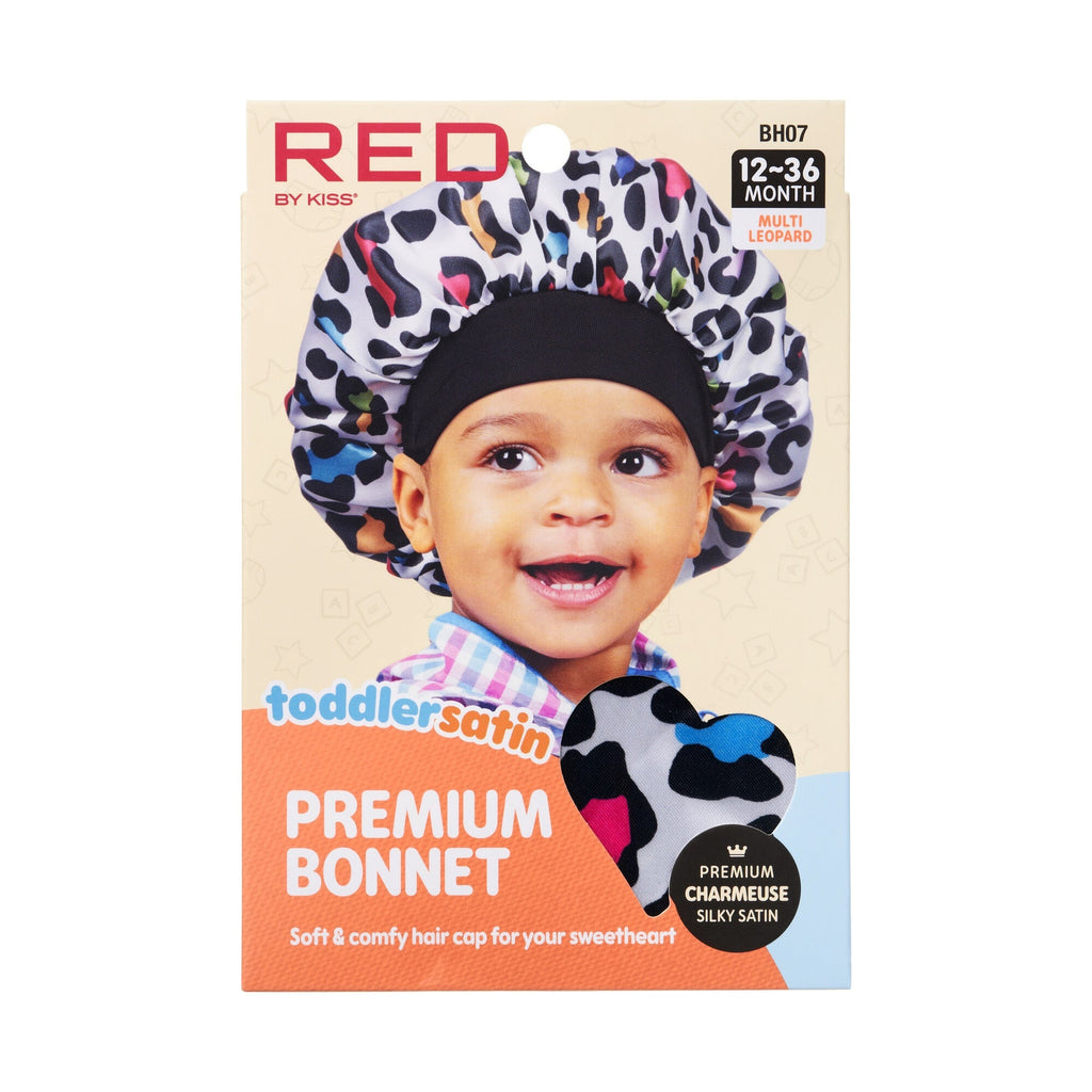 RED by KISS Toddler Satin Bonnet official pack