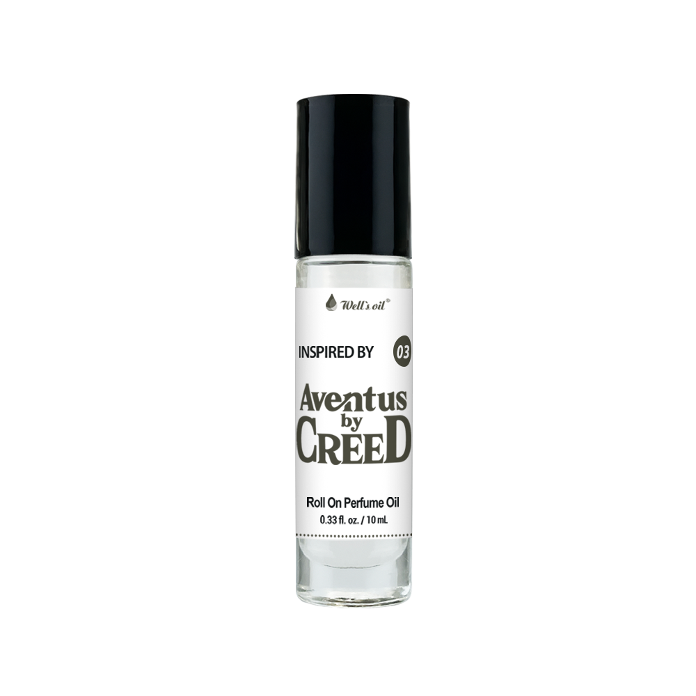 Wells Oil Premium Perfume Body Oil Aventus By Creed BR03E