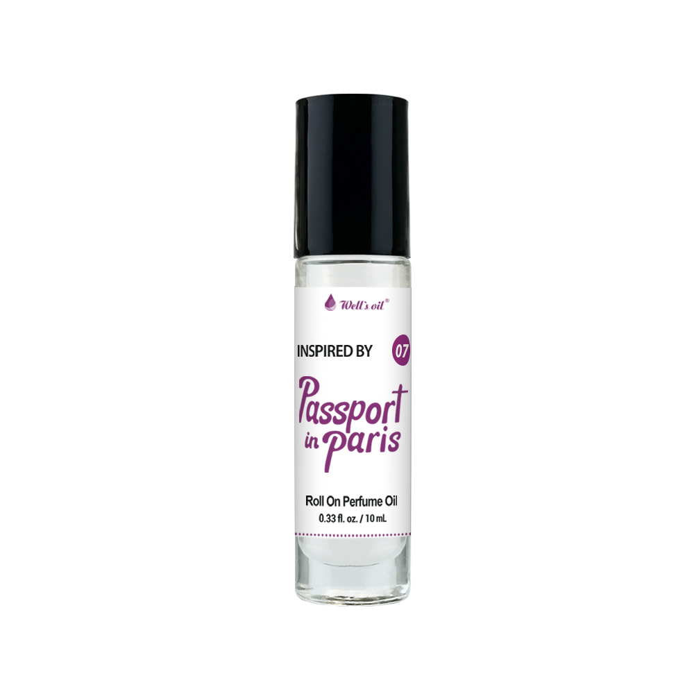 Wells Oil Premium Perfume Body Oil Passport In Paris BR07E