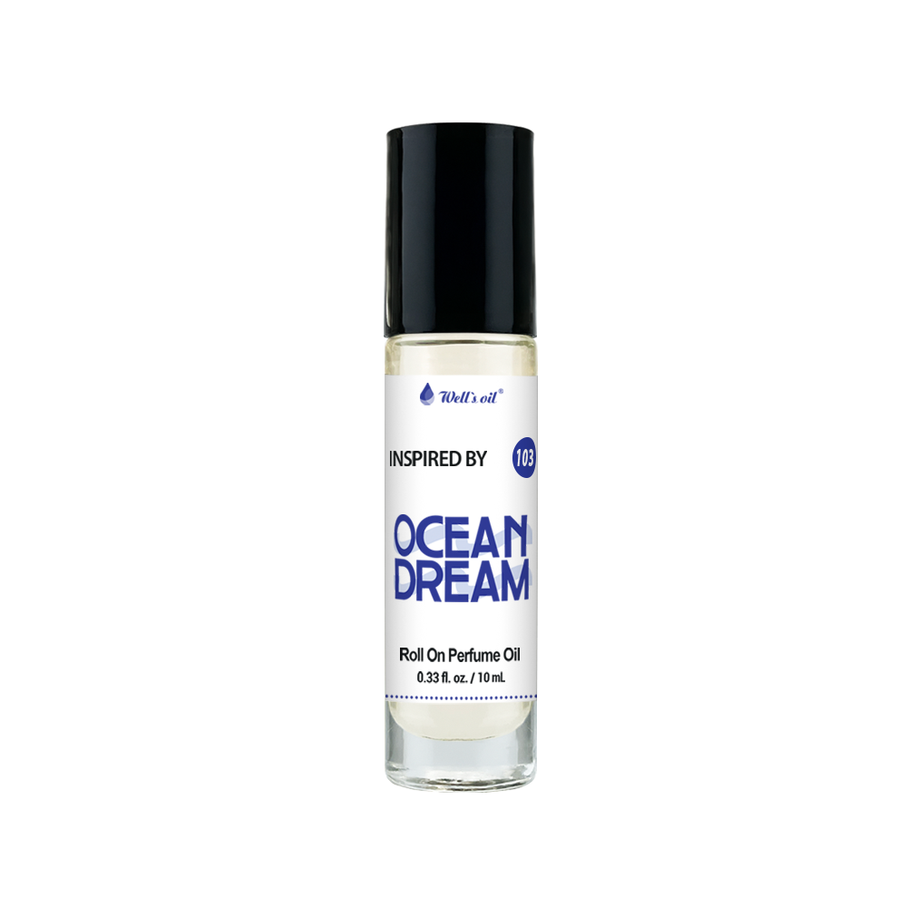 Wells Oil Premium Perfume Body Oil Ocean Dream BR103E