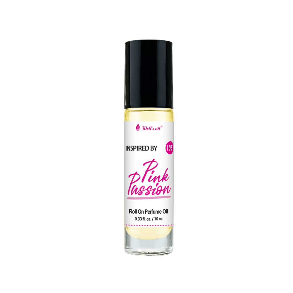 Wells Oil Premium Perfume Body Oil Pink Passion BR105E