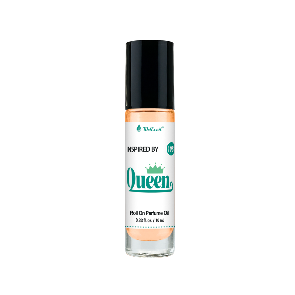 Wells Oil Premium Perfume Body Oil Queen BR108E
