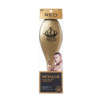 RED by KISS BOW WOW X Metallic 2-in-1 Boar Brush official pack