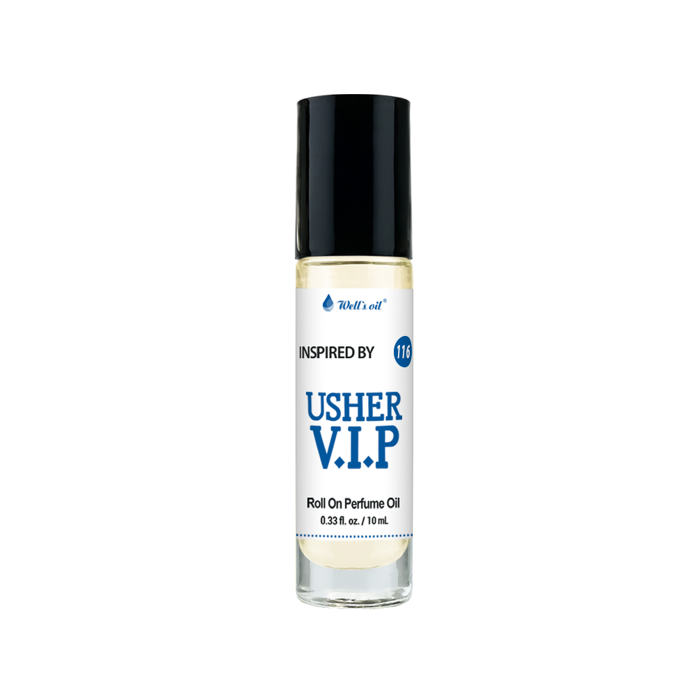 Wells Oil Premium Perfume Body Oil Usher V.I.P BR116E