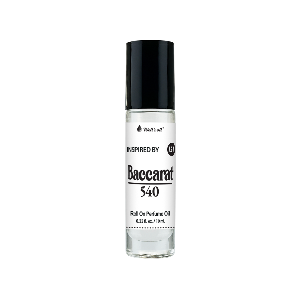 Wells Oil Premium Perfume Body Oil Baccarat 540 BR121E