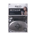 RED by KISS BOW WOW X Pocket Wave Premium Metallic 2-in-1 Boar Brush with Case - Silver official pack