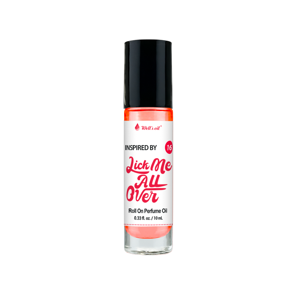Wells Oil Premium Perfume Body Oil Lick Me All Over BR16E